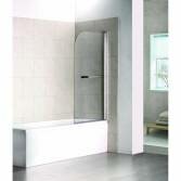 Bath Screen with Towel Rail, 800x1400mm 